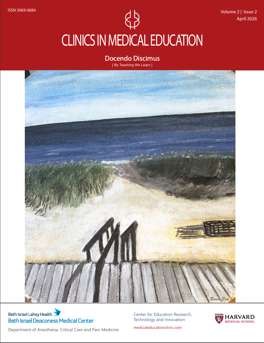 Clinics in Medical Education — April 2026